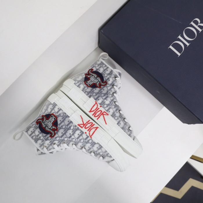 dr b23 high-top sneakers