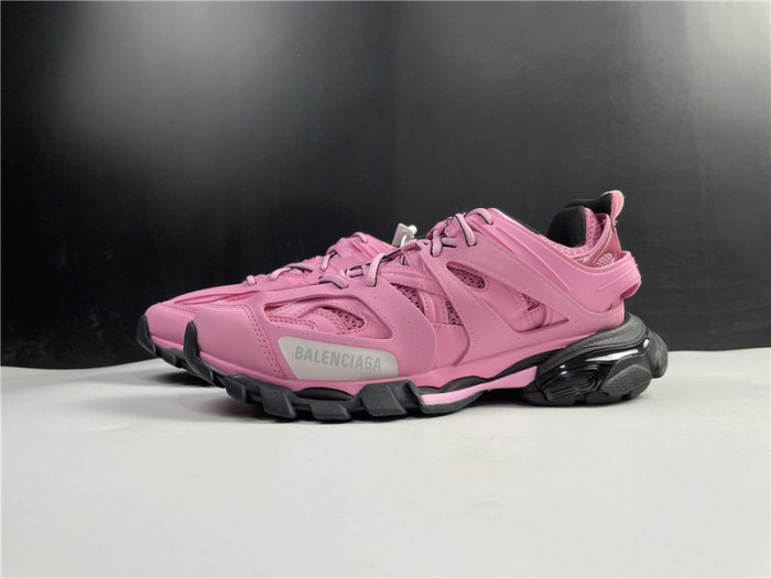 bl tess s. gomma trek low sneakers pink black 040203