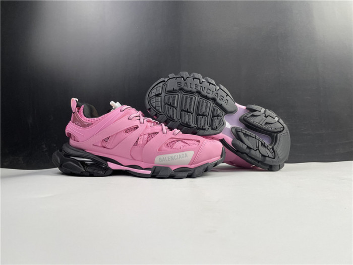 bl tess s. gomma trek low sneakers pink black 040203