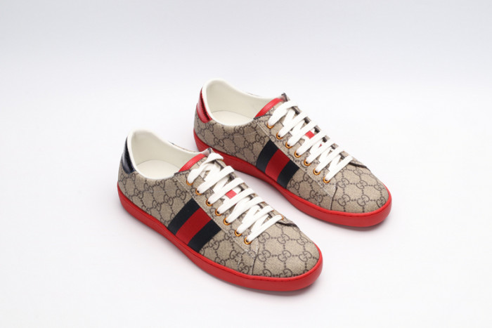 gi ace embroidered low-top sneaker 070504