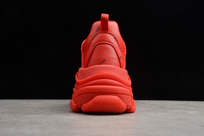 bl triple s trainers letters red h903p8122