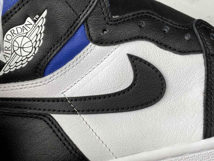 air jordan 1 retro high black game royal - 555088-041‎