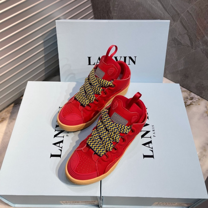 lanvin curb sneaker