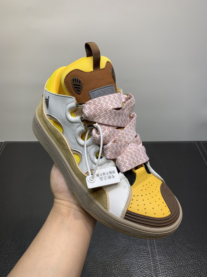 lanvin curb sneaker