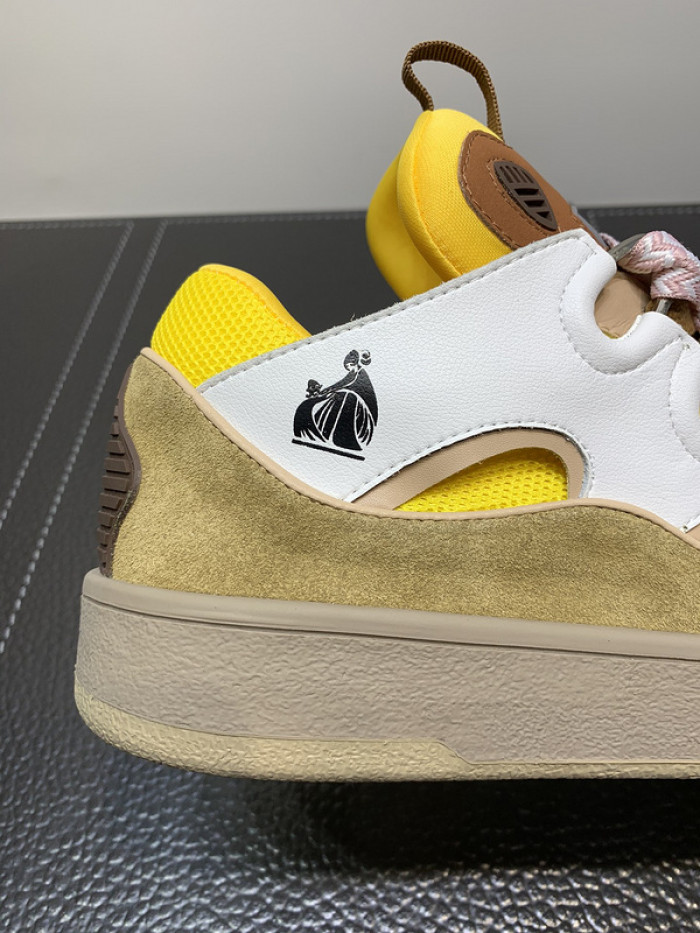 lanvin curb sneaker