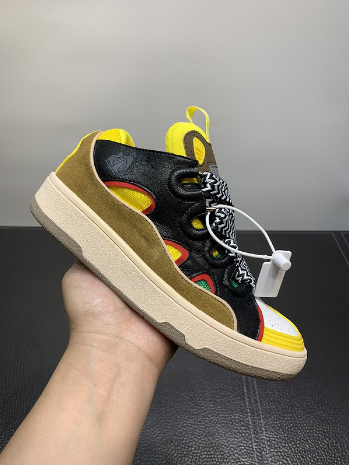 lanvin curb sneaker