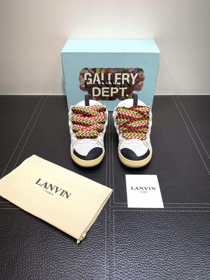 lanvin curb sneaker