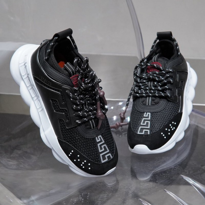 vse chain reaction black sneaker