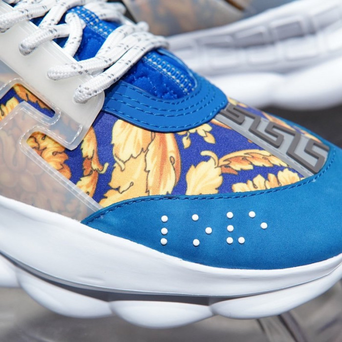 vse chain reaction blue sneaker