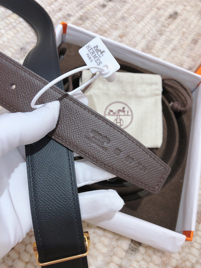 H**mes belt-3.2cm