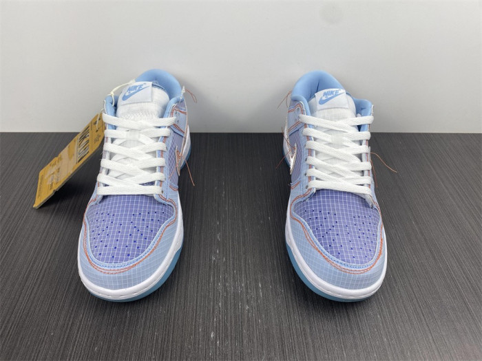 nike dunk low union passport pack argon dj9649-400