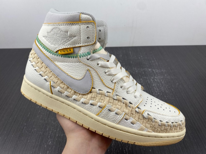 air jordan 1 retro high og sp union woven sail fd2565-100
