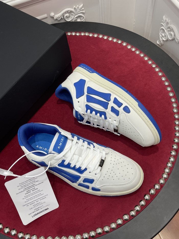amiri skeleton low-skel top sneakers td214