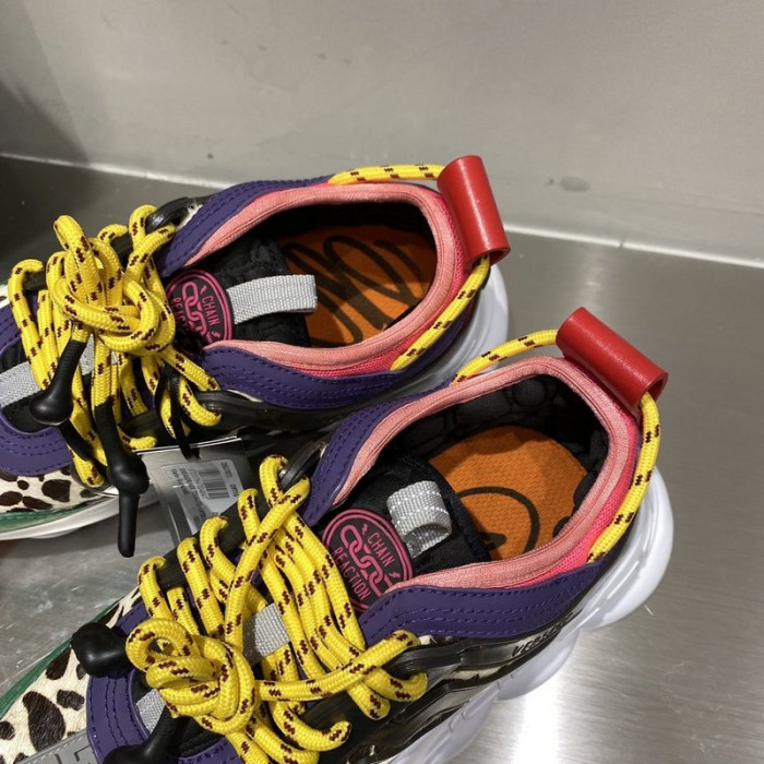 vse chain reaction black sneaker